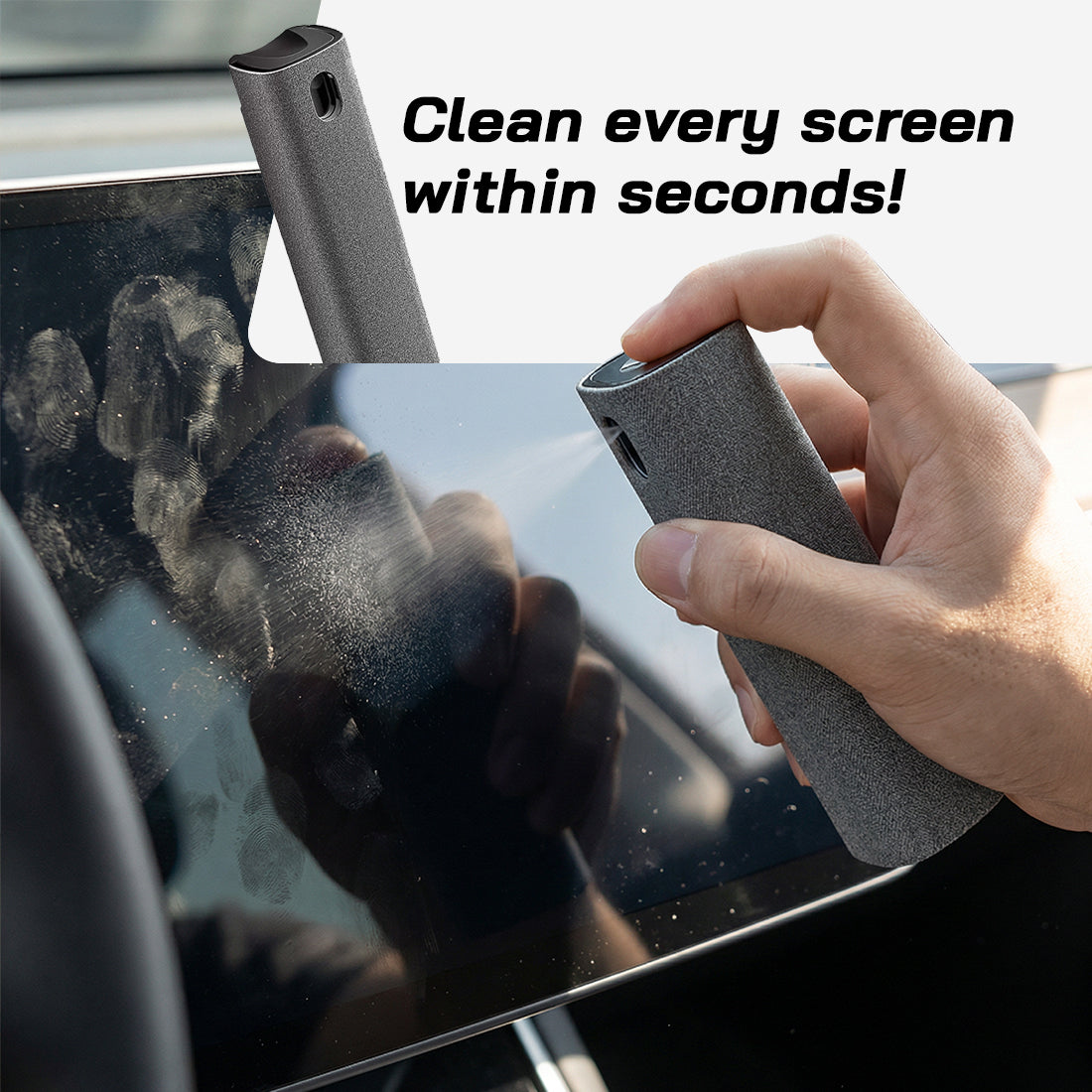 2-in-1 Screen & Display Cleaner