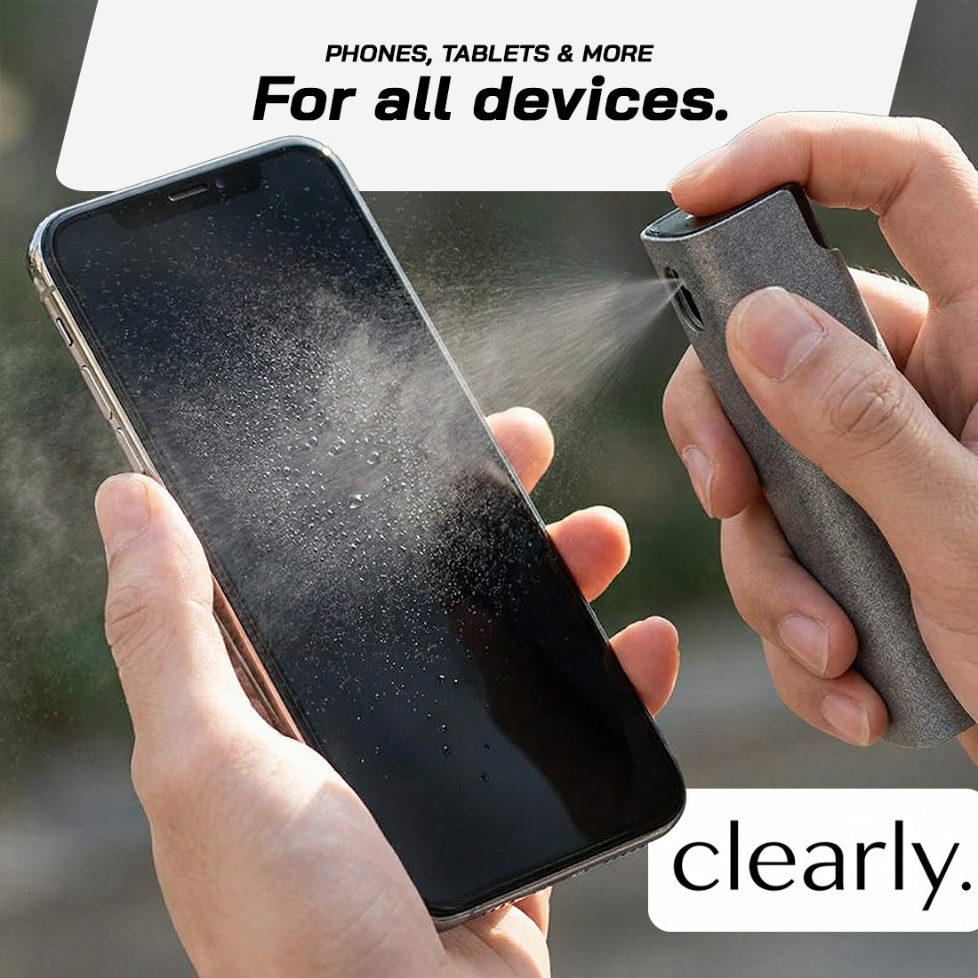 2-in-1 Screen & Display Cleaner